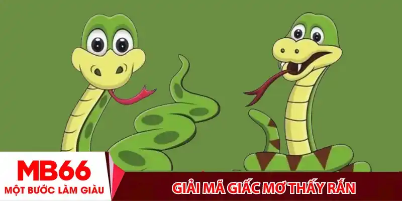 Giải mã giấc mơ thấy rắn