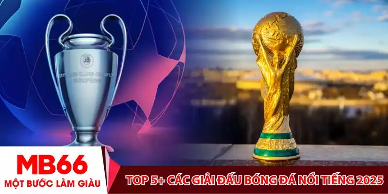 Top 5+ các giải đấu bóng đá nổi tiếng 2025