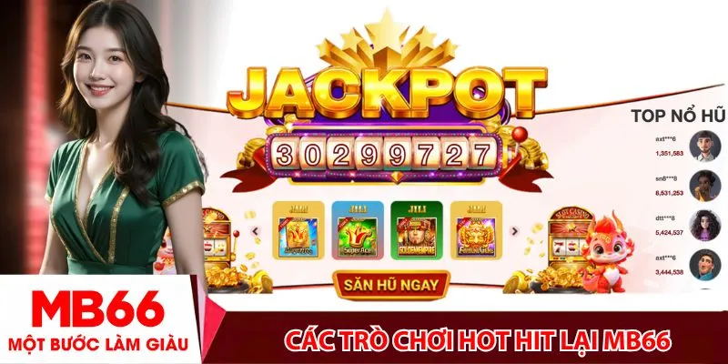 Các trò chơi hot hit tại MB66